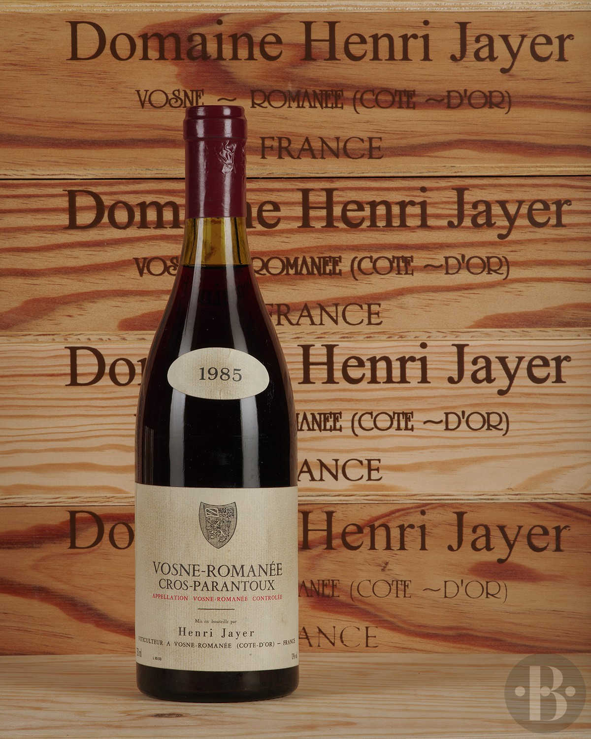 Détail du lot «Domaine Henri Jayer, Vosne-Romanée Cros Parantoux