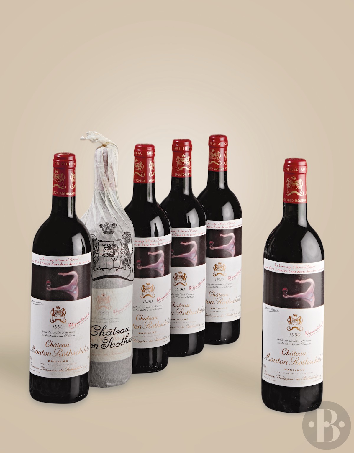 Détail du lot «Château Mouton Rothschild - 1990 »